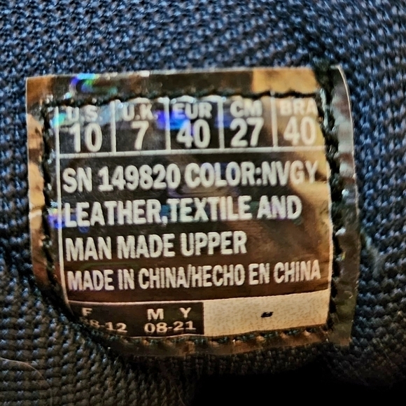 Skecher's Women's 10 Trail Running Shoes Sneakers Navy Grey Athletic Athleisure - Picture 11 of 11